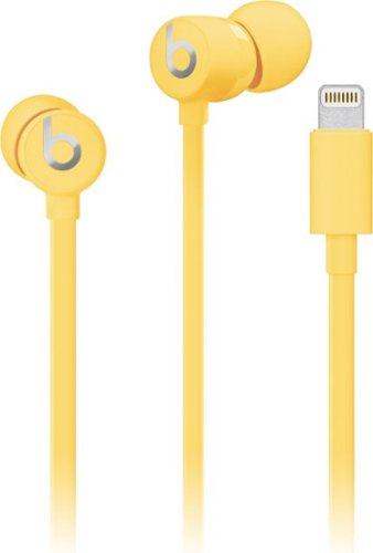 Beats - urBeats³ Earphones with Lightning Connector - Yellow-Angle_Standard 