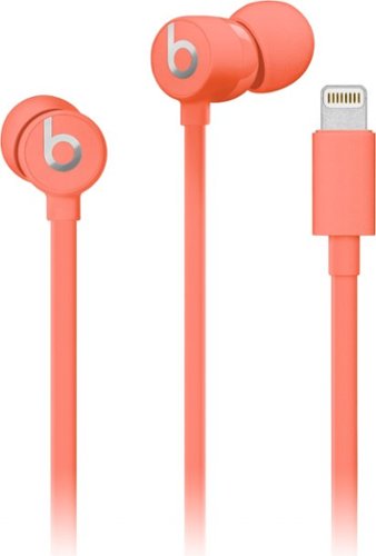 Beats by Dr. Dre - urBeats³ Earphones with Lightning Connector - Coral