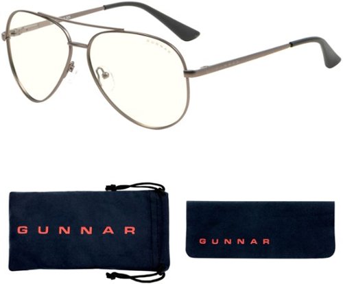 GUNNAR Maverick Computer Eyewear - Gunmetal INTERNATIONAL SHIPPING