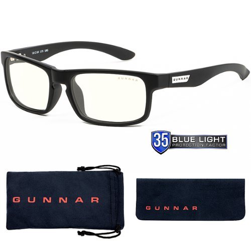 GUNNAR - Blue Light Gaming & Computer Glasses - Enigma - Onyx