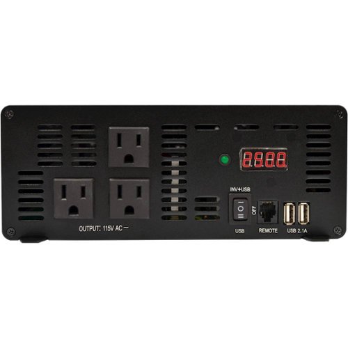 Whistler - 3000W Power Inverter - Black-Front_Standard 