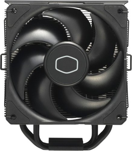  Cooler Master - Hyper 212 Black Edition 120mm CPU Cooling Fan - Black