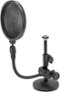 Samson - Desktop Microphone Stand and Microphone Pop Filter bundle-Front_Standard