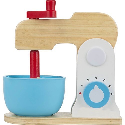  Melissa &amp; Doug - Wooden Make-a-Cake Mixer Set - Multi