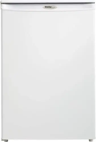 Front. Danby - Designer 4.3 Cu. Ft. Upright Freezer - White.