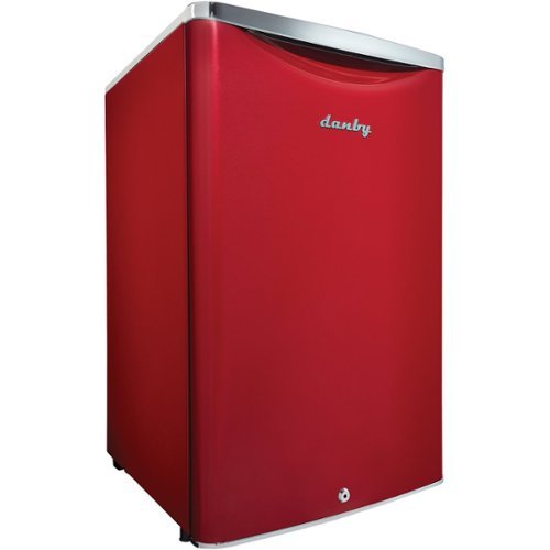 Danby - Contemporary Classic 4.4 Cu. Ft. Mini Fridge - Red-Left_Standard 