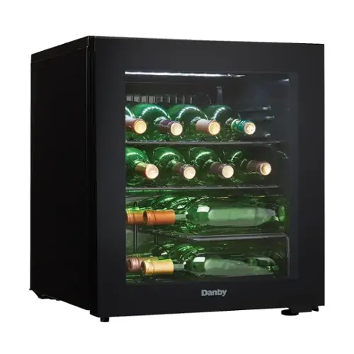 Front. Danby - 16-Bottle Wine Cooler.