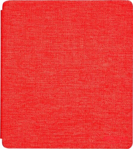 Amazon - Kindle Oasis Fabric Cover - Punch Red-Front_Standard 