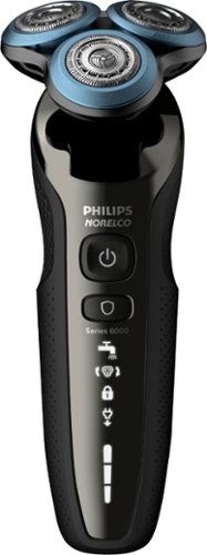  Philips - Norelco Series 6000 SmartClick Wet/Dry Electric Shaver - Black