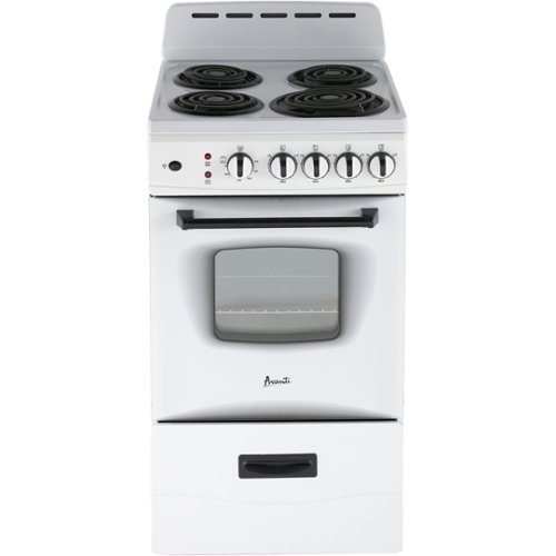 Avanti - 2.1 Cu. Ft. Freestanding Electric Range-Front_Standard 