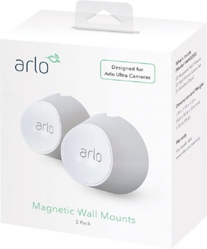 Arlo - Ultra/Pro 3 Magnetic Wall Mounts - White
