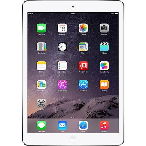  Apple - Refurbished Good - iPad Air with Wi-Fi + Cellular - 128GB (Verizon) - Silver
