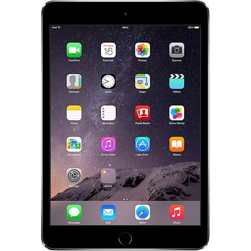  Apple - Refurbished Good - iPad mini 2 with Wi-Fi + Cellular - 16GB (Verizon) - Space Gray