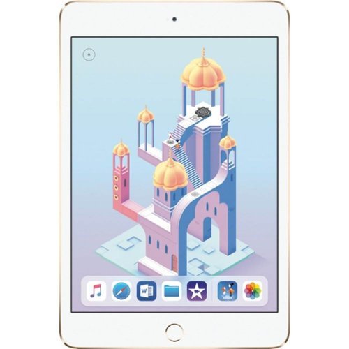 

Certified Refurbished - Apple iPad Mini (4th Generation) (2015) - Wi-Fi + Cellular (Unlocked) - 16GB - Gold