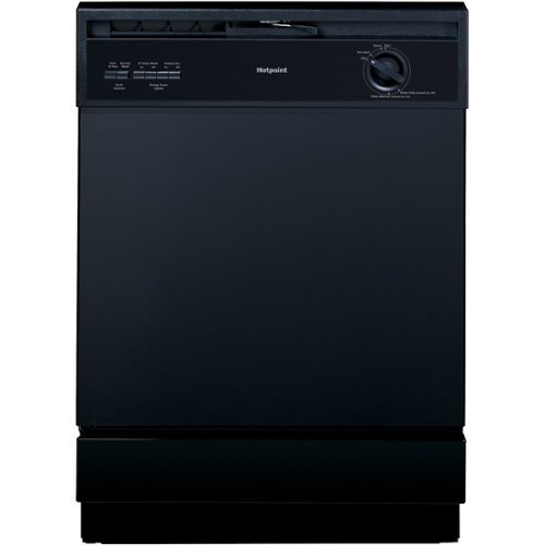 Hotpoint - 24" Front Control Built-In Dishwasher - White