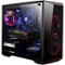 CLX - Gaming Desktop- Intel Core i7-8700K - 16GB Memory - NVIDIA GeForce RTX 2070 - 2TB HDD + 480GB SSD - Black/Red-Front_Standard