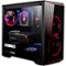 CLX - Gaming Desktop - AMD Ryzen 7 2700X - 16GB Memory - NVIDIA GeForce RTX 2070 - 2TB HDD + 480GB SSD - Black/Red-Front_Standard