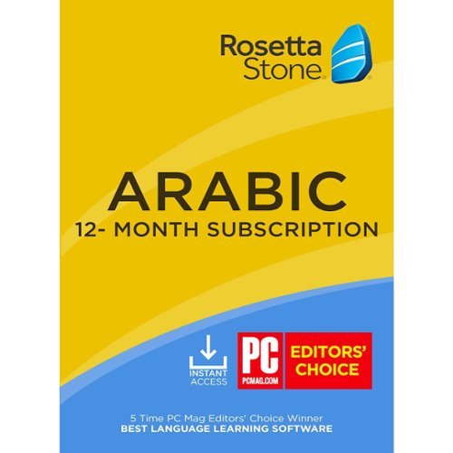 Rosetta Stone - Arabic (1-Year Subscription) [Digital]