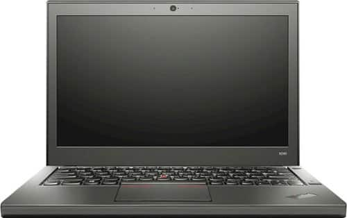 Lenovo - ThinkPad X240 12.5" Refurbished Laptop - Intel Core i5 - 8GB Memory - 180GB Solid State Drive - Black