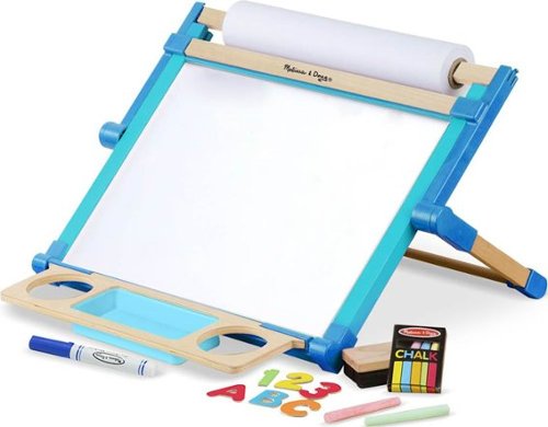  Melissa &amp; Doug - Double-Sided Magnetic Tabletop Easel