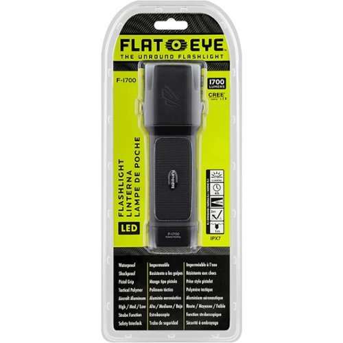 Panther Vision FLATEYE 1700 Lumen LED Flashlight - Black BUY IN MIDDLE EAST