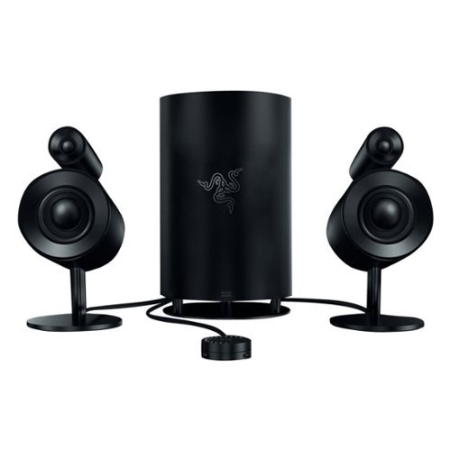 Razer - Nommo 2.1 Bluetooth Speaker System (3-Piece) - Black-Front_Standard 