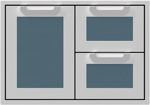 Hestan - AGSDR Series 30" Double Drawer and Storage Door Combination - Pacific Fog