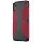 Speck - Presidio Grip Case for Apple® iPhone® XR - Black/Dark Poppy Red-Front_Standard