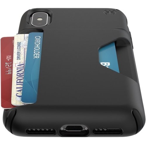 Speck Presidio Wallet Modular Case for Apple iPhone X and XS - Black GLOBAL SHIPPING