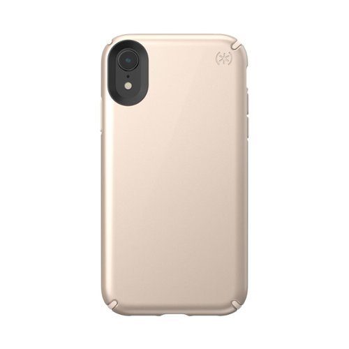 Speck Presidio Metallic Case for Apple iPhone XR - Nude Gold/Nude Gold Metallic WORLDWIDE DELIVERY