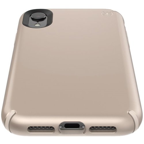 Speck Presidio Metallic Case for Apple iPhone XR - Nude Gold/Nude Gold Metallic GLOBAL SHIPPING