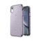 Speck - Presidio Clear + Glitter Case for Apple® iPhone® XR - Gold Glitter/Geode Purple-Angle_Standard
