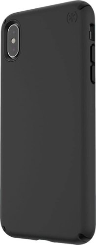Speck - Presidio Pro Folio Case for Apple® iPhone® XS Max - Black-Front_Standard 