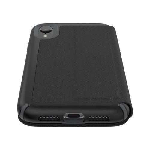 Speck Presidio Folio Case for Apple iPhone XR - Black/Slate Gray/Heathered Black HOW TO BUY