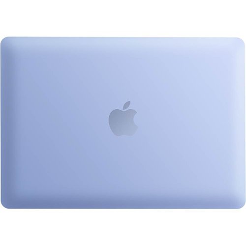 iBenzer - Neon Party top/rear cover for 13" Macbook Air (A1932 with touch ID only) - Serenity Blue