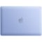 iBenzer - Neon Party top/rear cover for 13" Macbook Air (A1932 with touch ID only) - Serenity Blue-Front_Standard