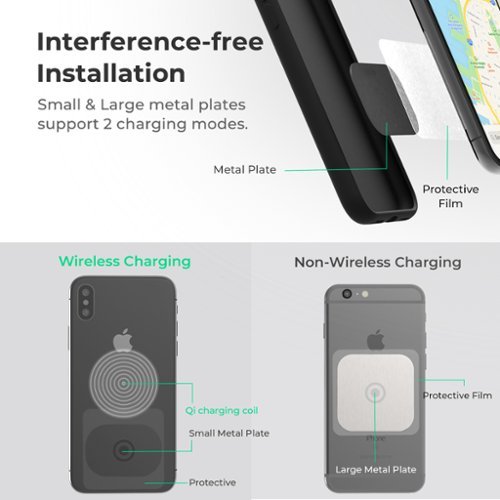 iOttie iTap 2 Magnetic Universal Dash & Windshield Mount for Most Cell Phones - Black WHERE TO BUY