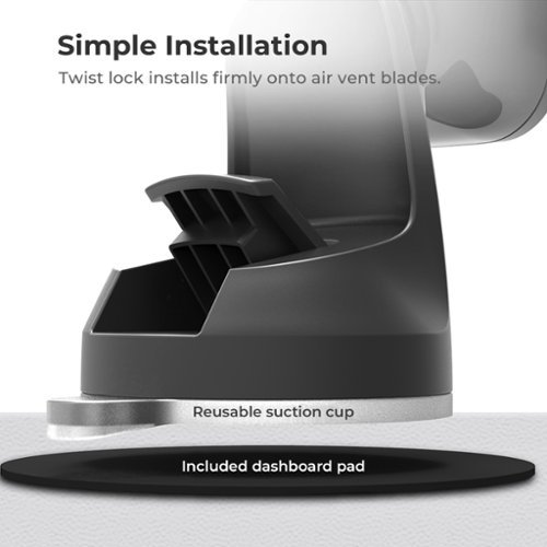 iOttie iTap 2 Magnetic Universal Dash & Windshield Mount for Most Cell Phones - Black BUY IN MIDDLE EAST