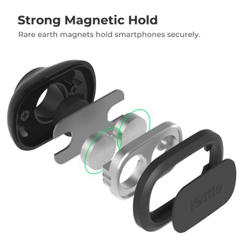 iOttie iTap 2 Magnetic Universal Dash & Windshield Mount for Most Cell Phones - Black SHOP ONLINE