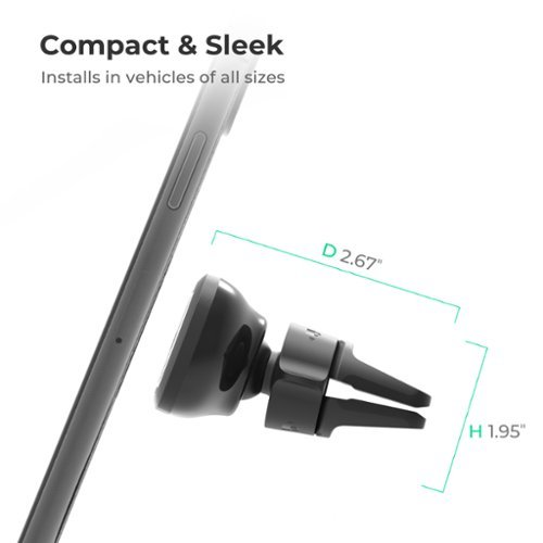 iOttie iTap 2 Magnetic Universal Air Vent Car Mount for Most Cell Phones - Black SHOP ONLINE
