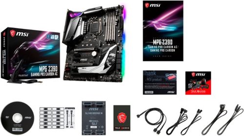 MSI MPG Z390 GAMING PRO CARBON AC (Socket LGA1151) USB 3.1 Gen 1 Intel Motherboard WHERE TO BUY
