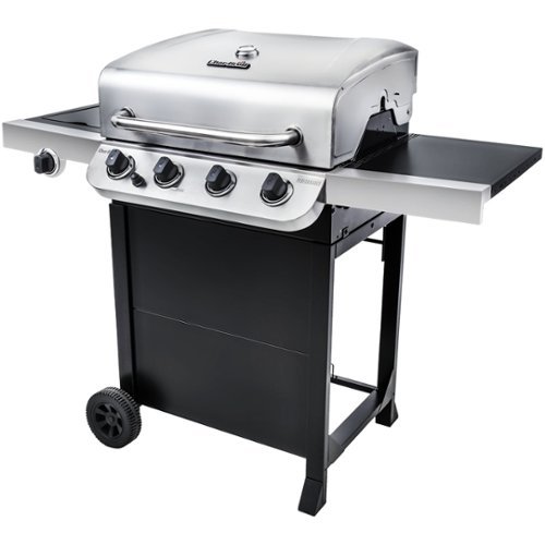 Char-Broil - Performance Gas Grill - Black/Stainless Steel-Angle_Standard 