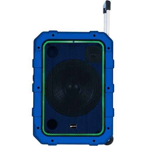 Gemini - 10" 240W Powered Wireless 2-Way Outdoor Speaker (Each) - Blue