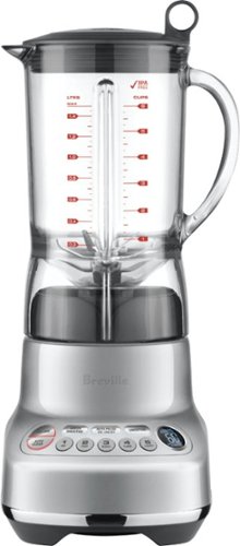 Breville - 5-Speed Blender - Silver