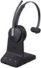 Yealink - 1208671 WH64 Momo Teams Wireless Headset,DECT&Bluetooth - Black-Front_Standard