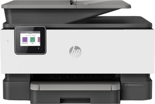  HP - OfficeJet Pro 9015 Wireless All-In-One Instant Ink Ready Inkjet Printer - Gray