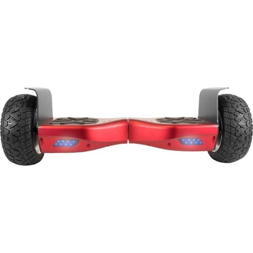 AOB Technologies - Hummer Smart Balance Wheel All Terrain Self-Balancing Scooter - Red-Front_Standard 