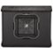 KICKER - 10" Single-Voice-Coil 2-Ohm Loaded Subwoofer Enclosure - Black-Front_Standard
