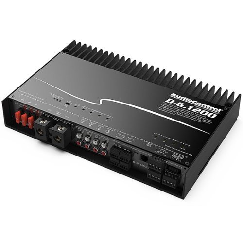 AudioControl 1200W 6-Channel Class D Matrix DSP Amplifier - Black WORLDWIDE DELIVERY