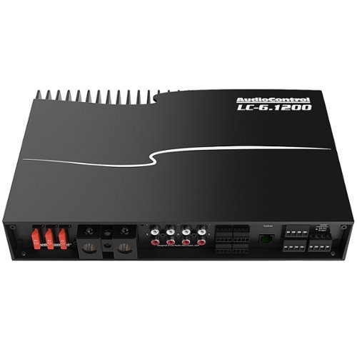 AudioControl 1200W 6-Channel Class D Amplifier - Black GLOBAL SHIPPING